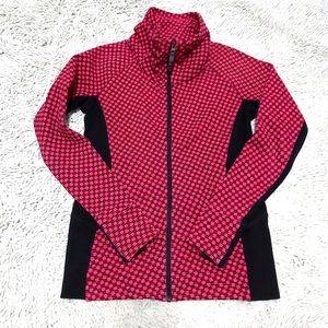Lululemon pink and black Radiant jacket- size 6